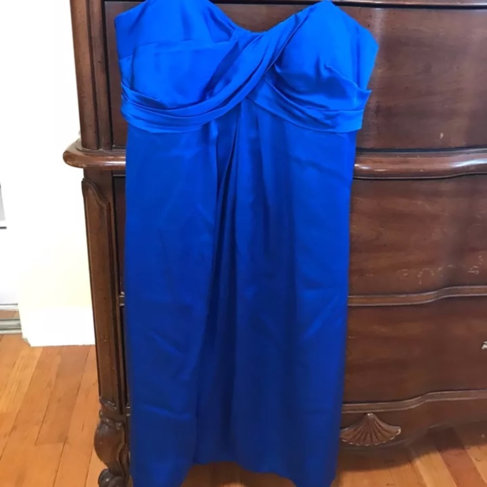 Strapless tube top dress